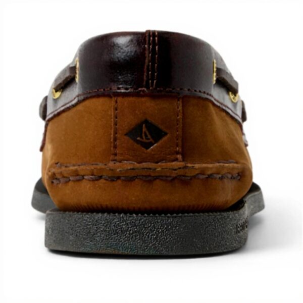 Scarpe da barca Sperry Uomo 2 Eye Marrone Autentico