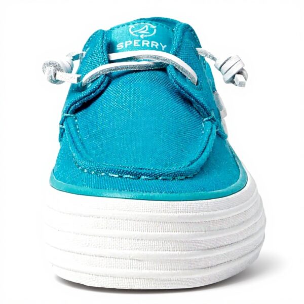 Sperry Piattaforma barca Donna Blu Plateau Gomma