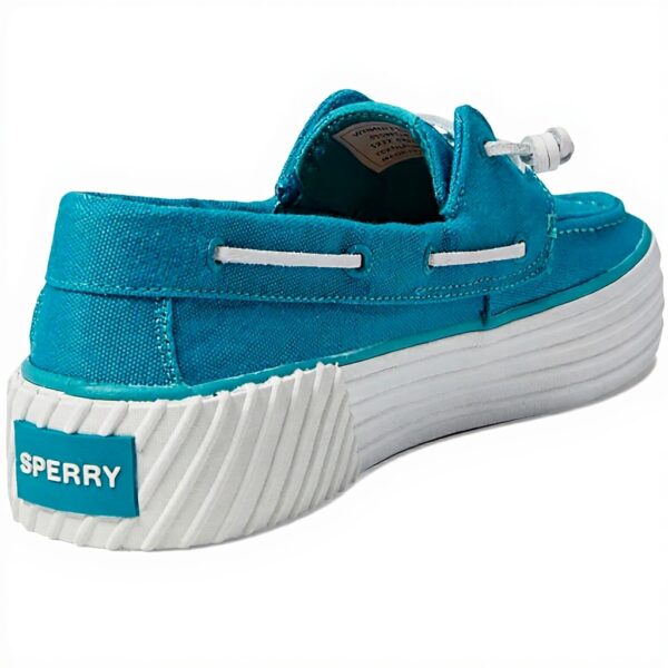 Sperry Piattaforma barca Donna Blu Plateau Gomma