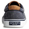 Sperry Striper II CVO Sneaker Uomo Tela Blu Navy Casual