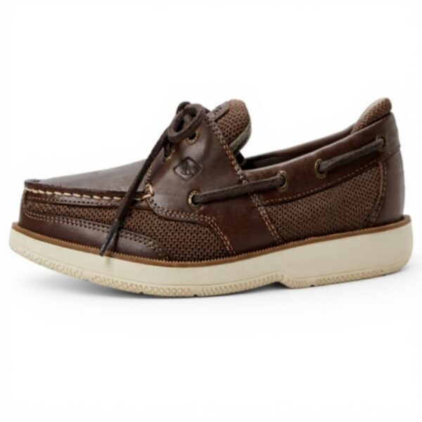 Mocassino Uomo Sperry Surveyor 2-Eye Pelle Memory Foam